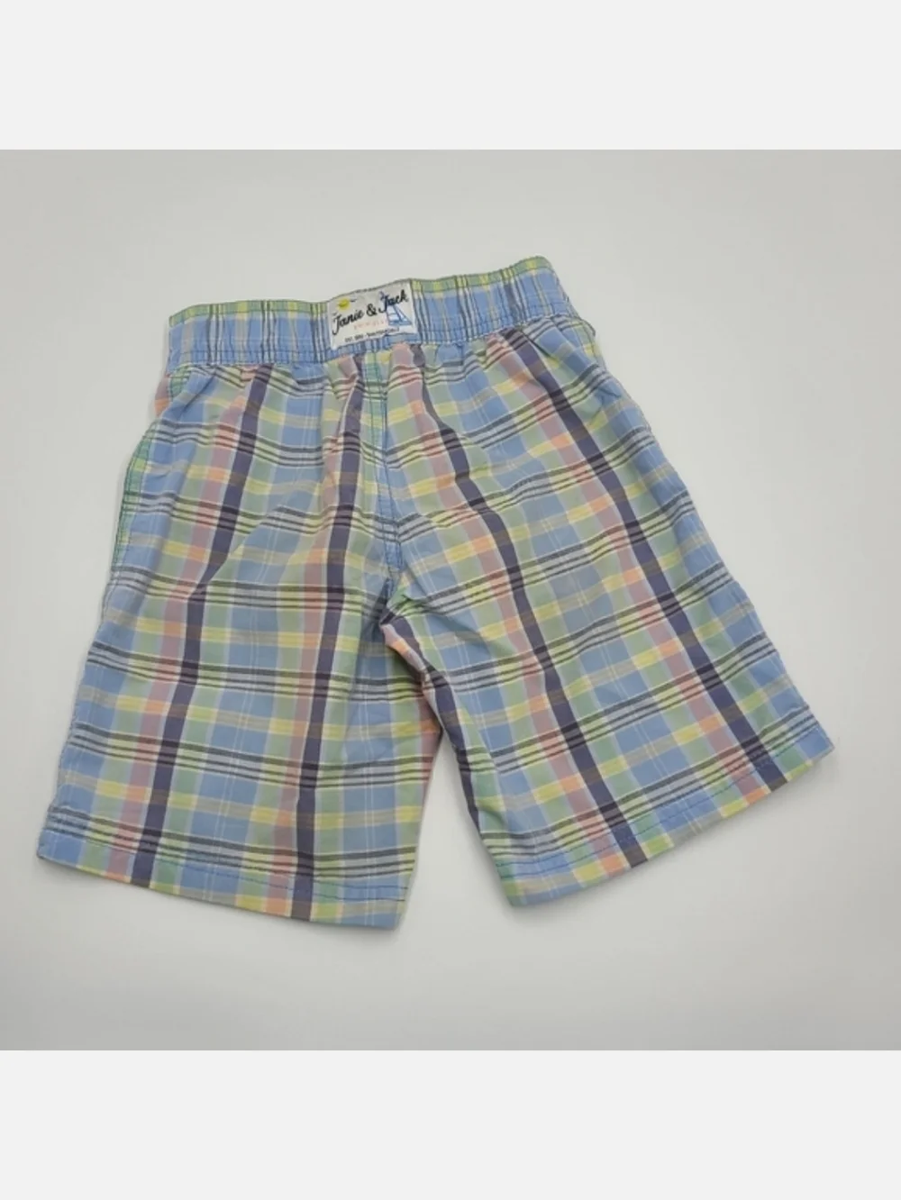 Janie and Jack pastel plaid